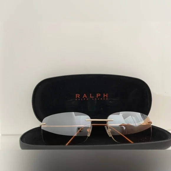 Ralph Lauren | Accessories | Ralph Lauren Gold Rimless 